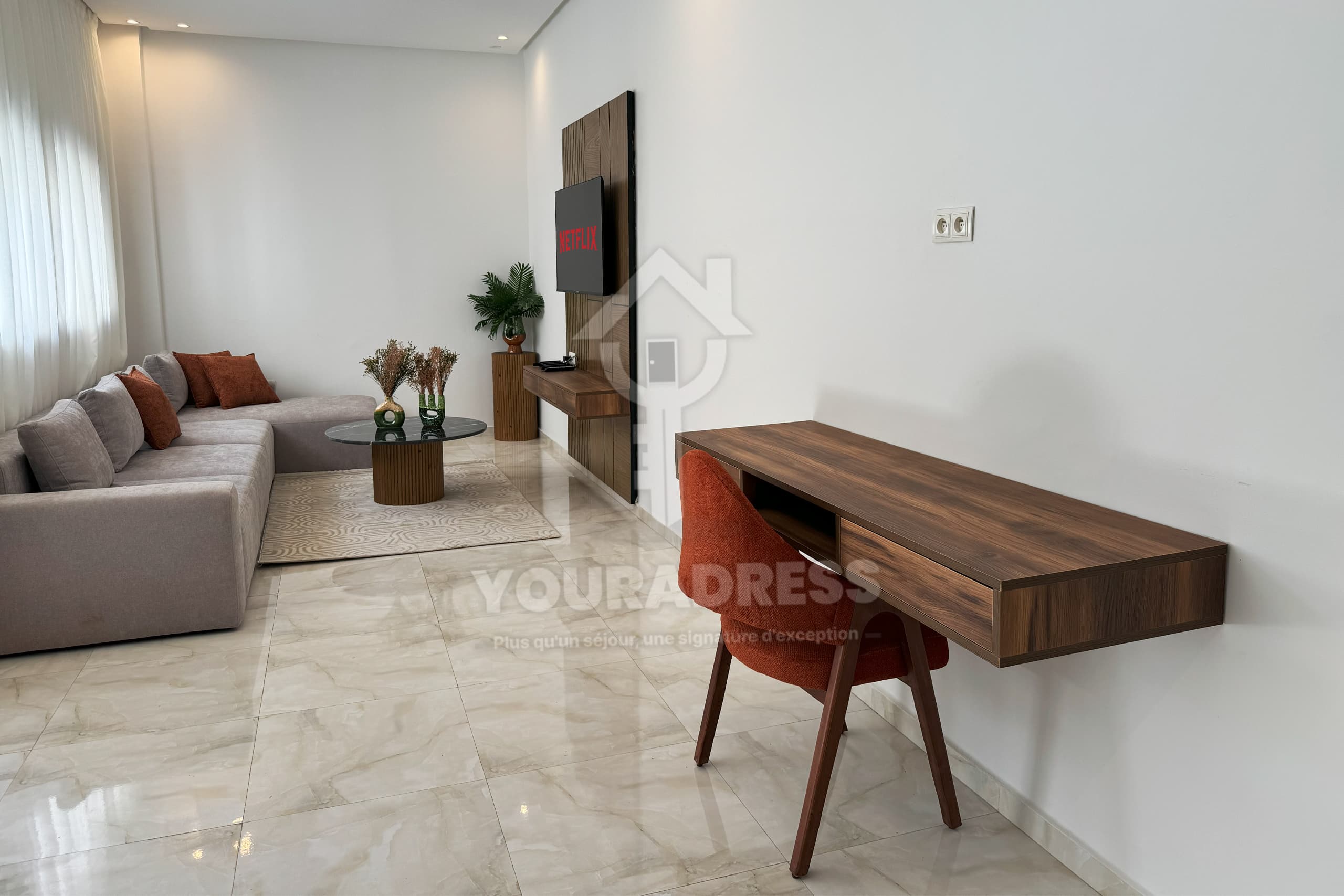 Appartement Supérieur à Louer à Casablanca – Terrasse Privée et Haut Standing