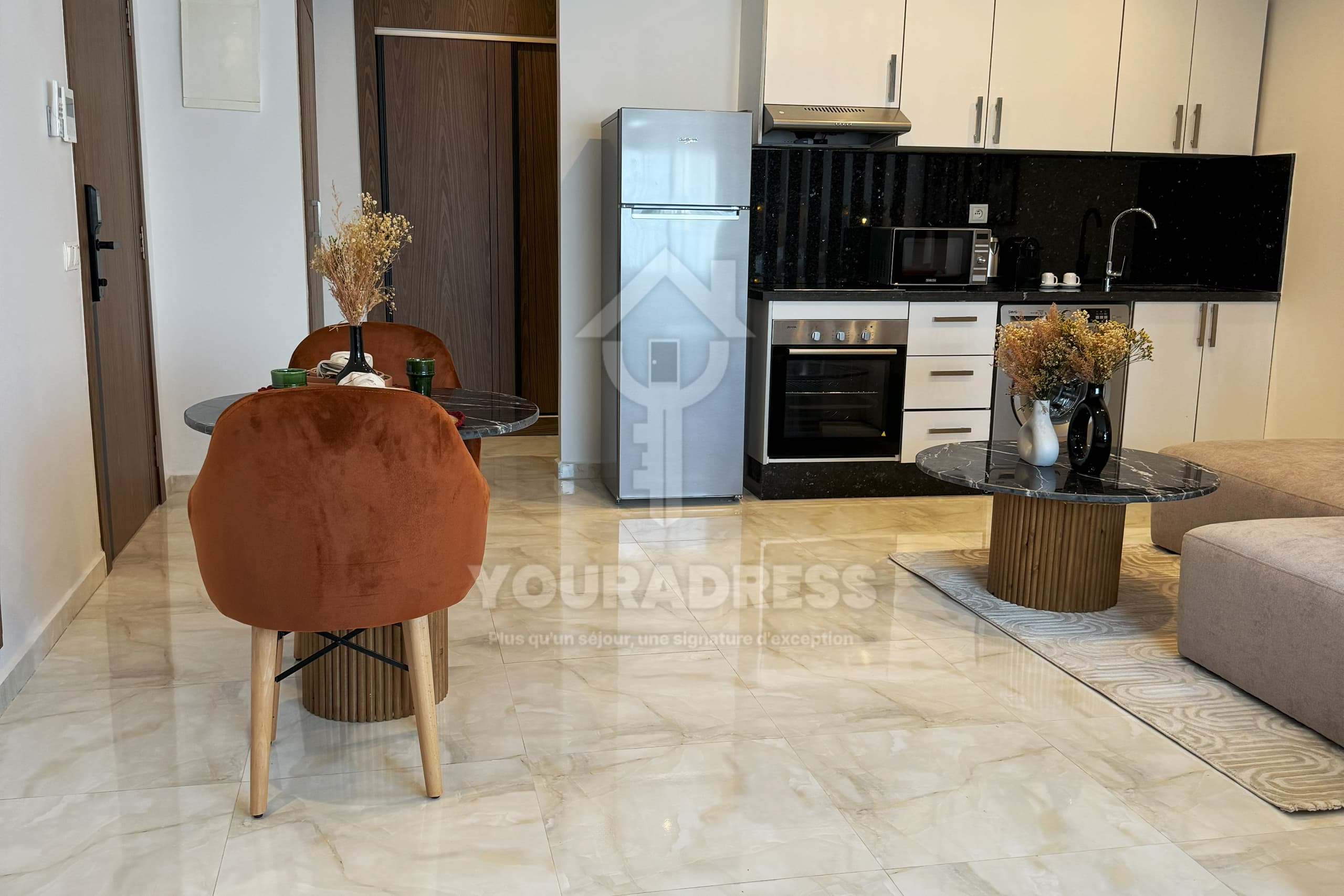Studio à louer à Casablanca – Lumineux, moderne et fonctionnel