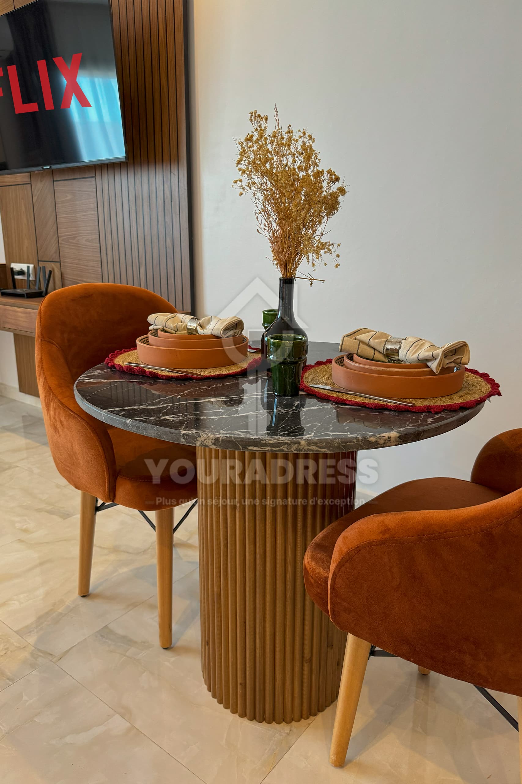 Studio à louer à Casablanca – Lumineux, moderne et fonctionnel